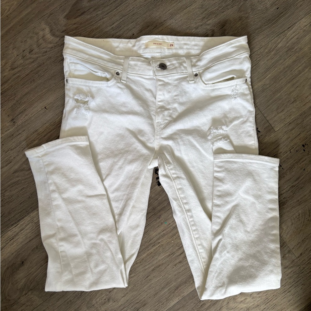 Levi strauss White Women's Jeans size 29